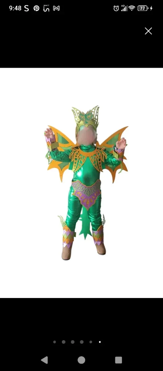 Corte materiales carnaval fiesta