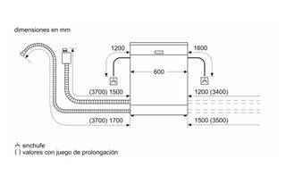 Lavavajillas Bosch 60cm Integrable Nuevo