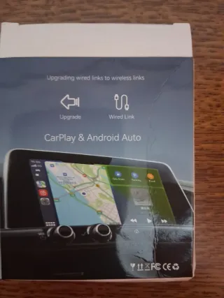 Adaptador CarPlay y Android Auto Inalámbrico