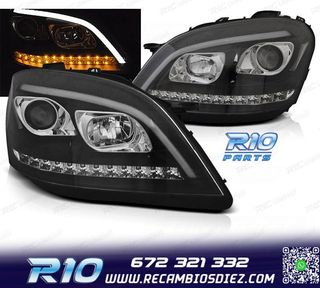 FAROS PARA MERCEDES CLASE ML W164 05-07 LUZ DIURNA LED DINAM