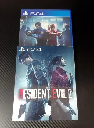 Resident Evil 2 PS4 + funda custom