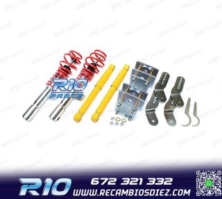 SUSPENSIÓN ROSCADA TA TECHNIX PARA VOLKSWAGEN VW CADDY 2003