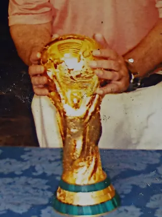 Copa Mundo Fútbol Alicante foto original