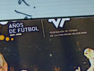 Copa Mundo Fútbol Alicante foto original