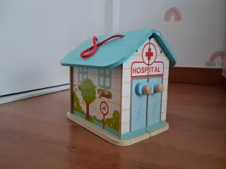 Juego Hospital Madera Niños