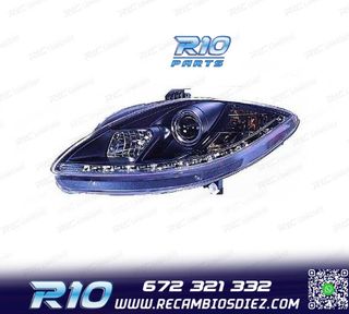 FAROS PARA SEAT TOLEDO LEON ALTEA 04-09 LUZ DIURNA REAL LED