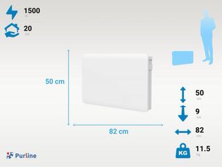 Radiador Cerámico Pur Line A1500W