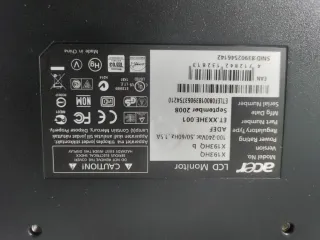 Monitor LCD Acer Negro