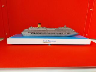 Modellino Costa Fascinosa bianco-blu