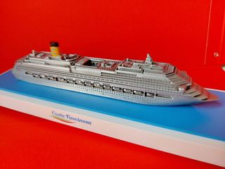 Modellino Costa Fascinosa bianco-blu