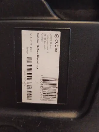 Cybex Silla SOLUTION X