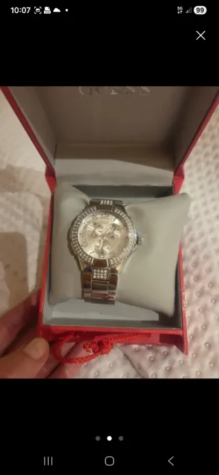 Reloj Guess Mujer Plateado