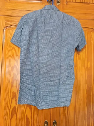 Camisa Verano Hombre Bennetton Slim L