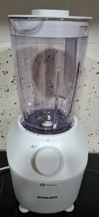 Batidora Vaso Philips ProBlend Blanca