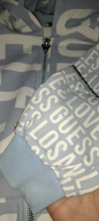 Felpa Guess bambino con zip