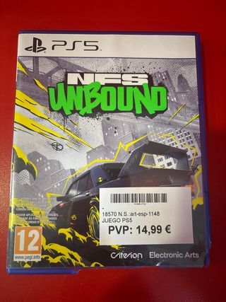 Juego PS5 NFS Unbound