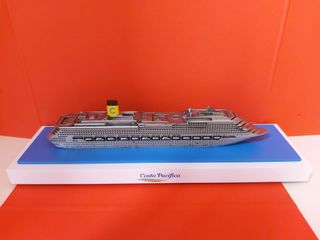 Modellino Costa Pacifica bianco-blu