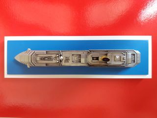 Modellino Costa Pacifica bianco-blu