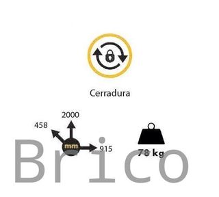 Armario Doble Puerta 2 Metros Alyco 192852