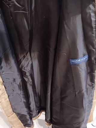 Abrigo visón sintético- oportunidad