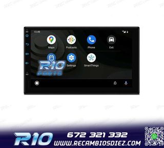 RADIO GPS ANDROID 14 2DIN 7" MULTIMEDIA GPS HD 3 USB SD