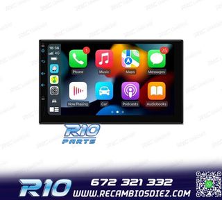 RADIO GPS ANDROID 14 2DIN 7" MULTIMEDIA GPS HD 3 USB SD