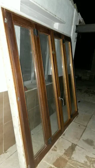 Ventanas Climalit de madera
