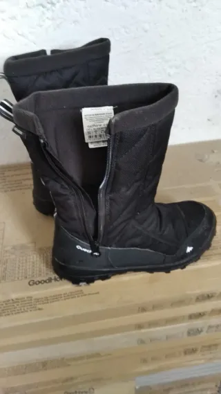 Botas de nieve Quechua negras