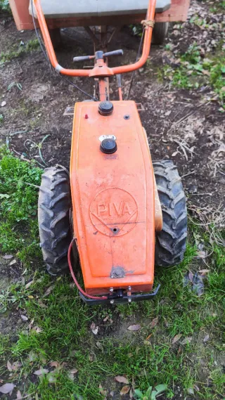 Motocultor PIVA M10 con remolque