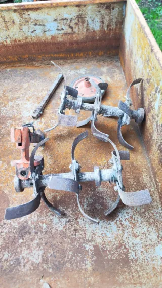 Motocultor PIVA M10 con remolque