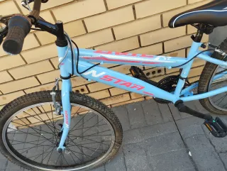 Bicicleta Niña Azul N STAR