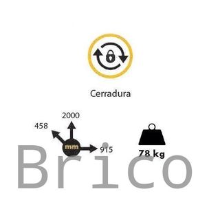 Armario Doble Puerta 2 Metros Alyco 192852