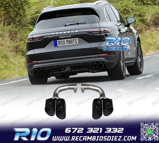 COLAS ESCAPE PORSCHE CAYENNE 17- LOOK S NEGRO