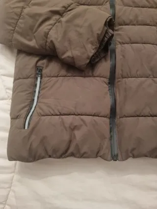 Abrigo niño 10 años verde militar