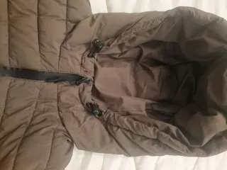 Abrigo niño 10 años verde militar