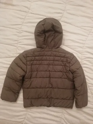 Abrigo niño 10 años verde militar