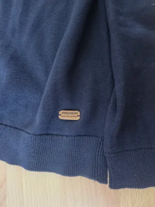 Jersey de punto fino azul Talla 11-12 152cm niño