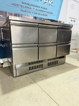 Mesa Refrigerada Coreco 6 Cajones