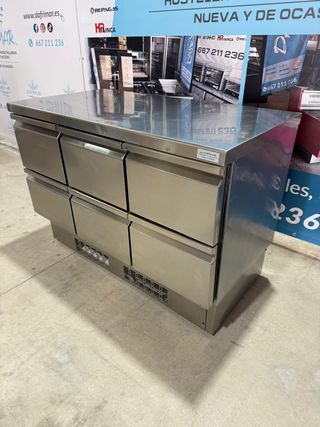 Mesa Refrigerada Coreco 6 Cajones