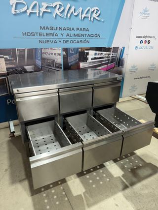 Mesa Refrigerada Coreco 6 Cajones