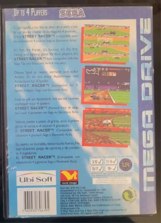 Street Racer Mega Drive Sega