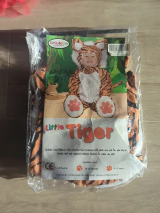 Disfraz Tigre Little Babas 6-8 meses