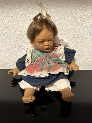 Muñeco bebé vintage plástico