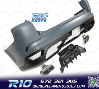 PARAGOLPES TRASERO RANGE ROVER SPORT L494 18- LOOK SVR + COL