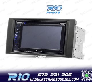 MARCO NEGRO RADIO 2-DIN PARA VOLKSWAGEN VW TOUAREG 02-10 T5