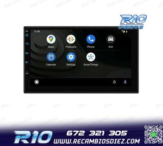 RADIO GPS ANDROID 14 2DIN 7" MULTIMEDIA GPS HD 3 USB SD