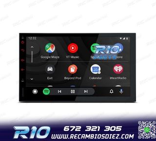 RADIO GPS ANDROID 14 2DIN 7" MULTIMEDIA GPS HD 3 USB SD