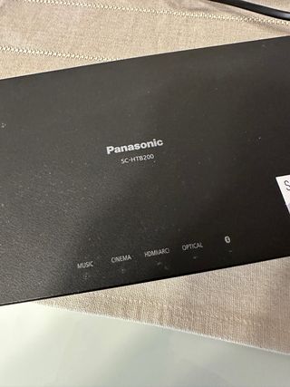 Barra de Sonido Panasonic SC-HTB200 Negra