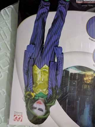 Costume Joker Bambina Taglia 6-8 Anni