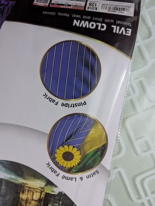 Costume Joker Bambina Taglia 6-8 Anni